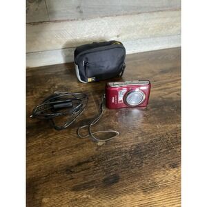 Nikon COOLPIX L20 10.0MP Digital Camera - Deep Red Tested
